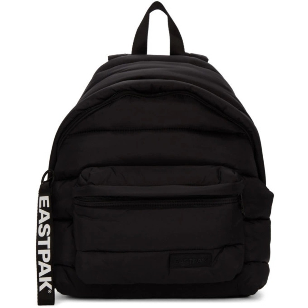 New Eastpak Black Puffer Pakr Backpack